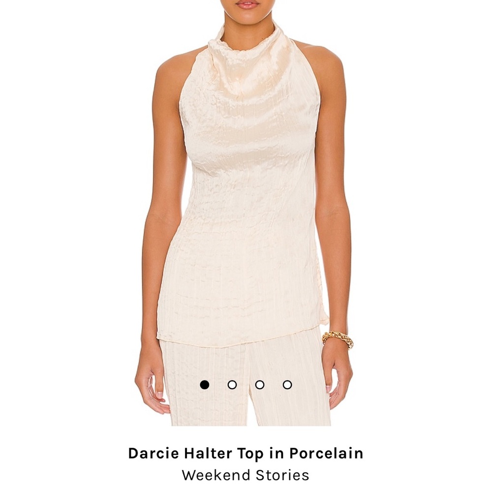 Darcie Halter Top in Porcelain
Weekend Stories